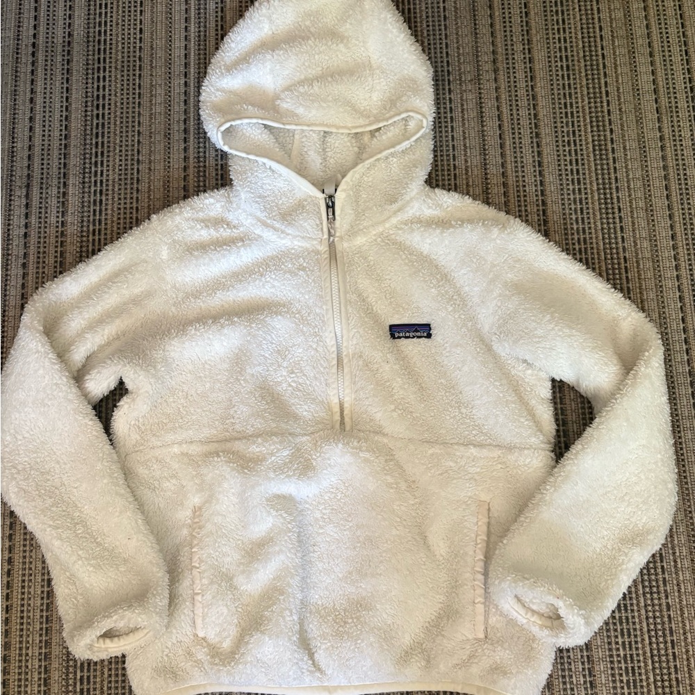 Patagonia Off-White Fleece Pullover